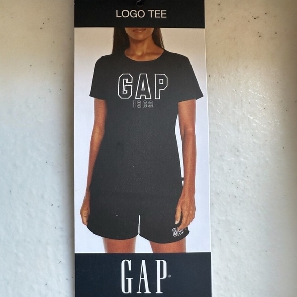 GAP 1969 Black T-Shirt Ladies Large Tee - Picture 6 of 6